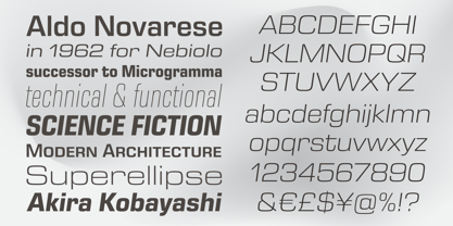 Eurostile Next Paneuropean Font Poster 3